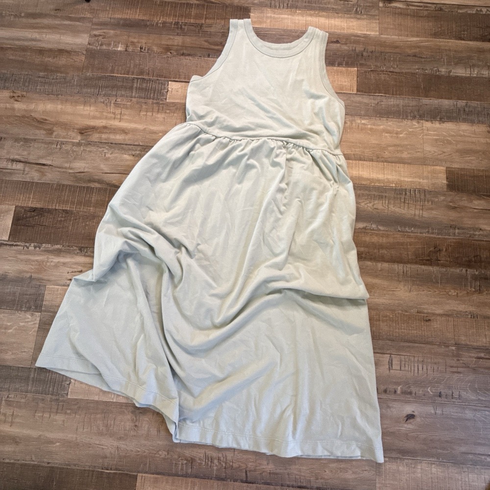 A New Day Sleeveless Knit Ballet Dress Sz M Light Green